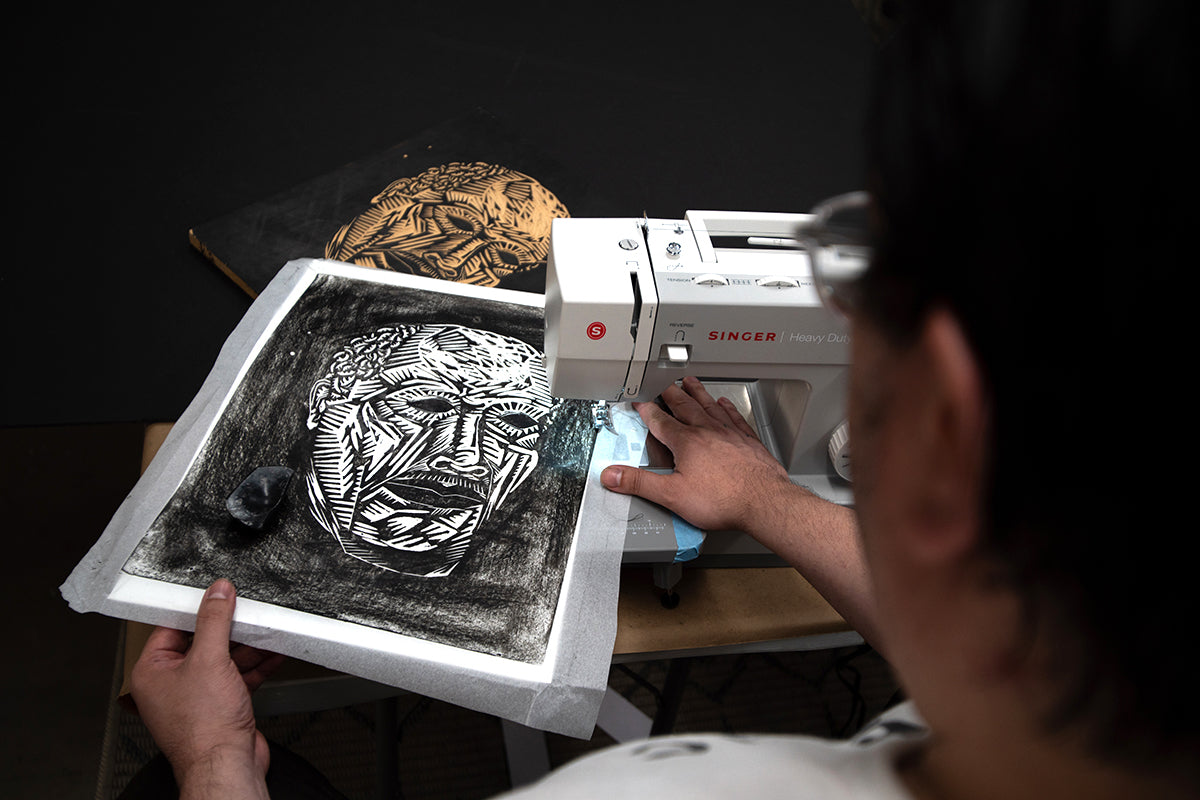 John Vasquez Mejías Portrait Wax Rub