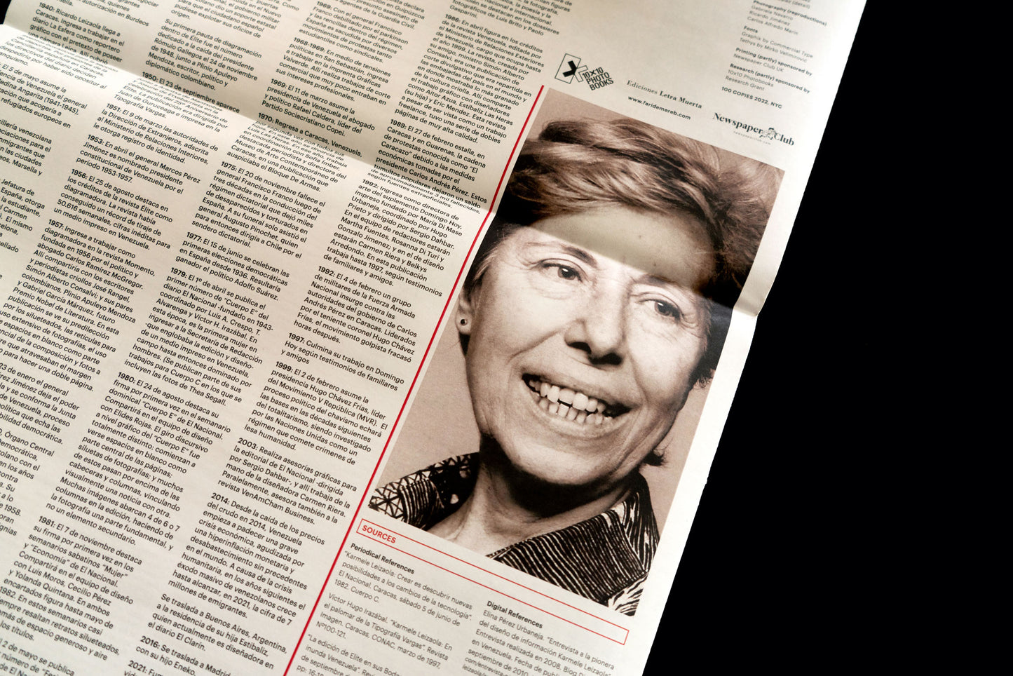 PRE-ORDER: Karmele Leizaola Newspaper