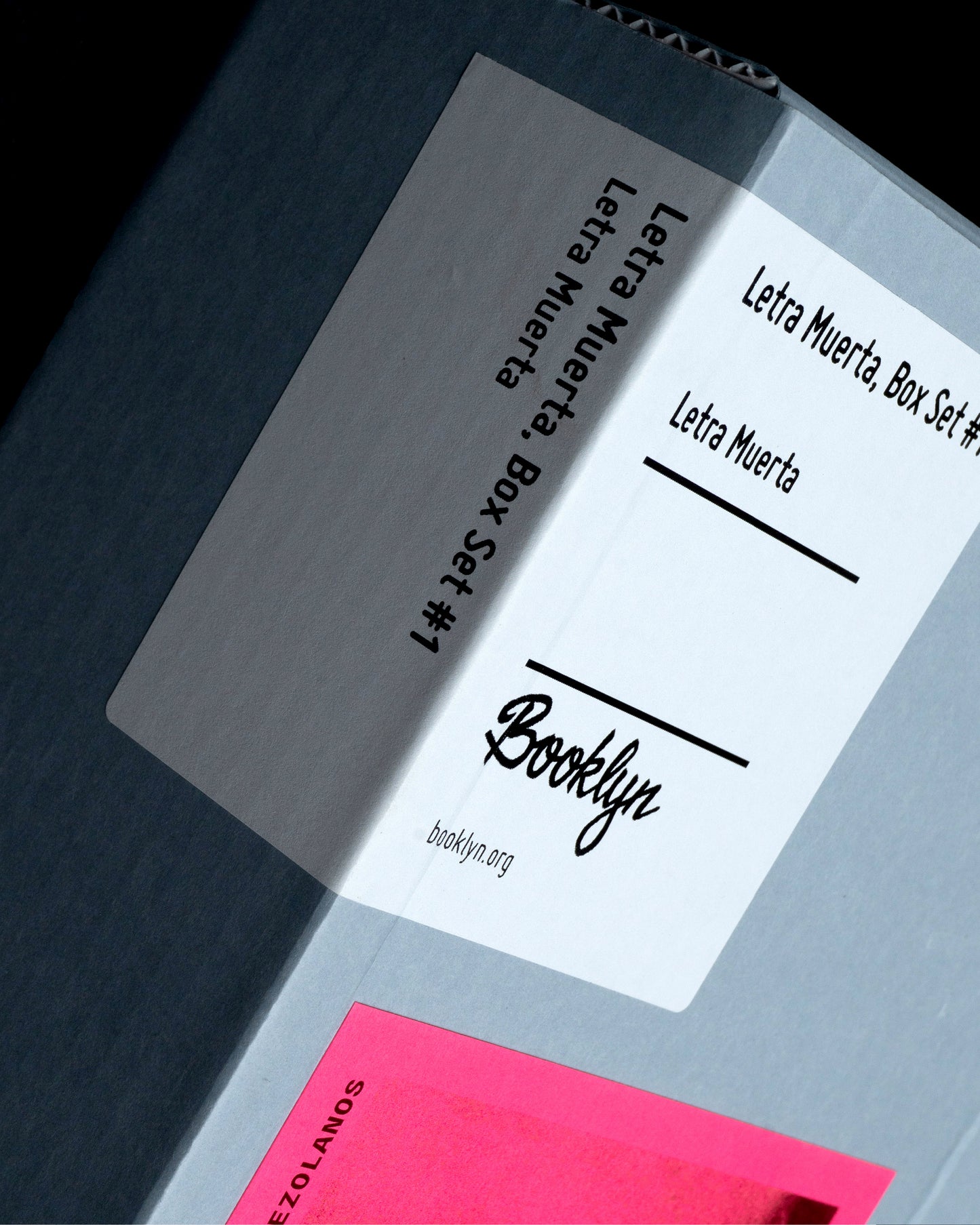 Boxset: Letra Muerta x Booklyn