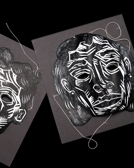 John Vasquez Mejías Lolita Lebrón Wax-Rub Masks